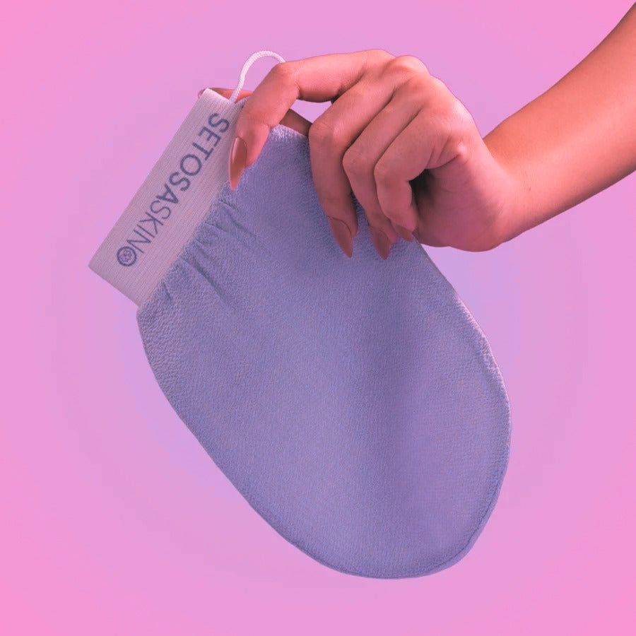 Deep Exfoliating Bath Glove | Korean Body Scrub Mitt for Dead Skin Removal