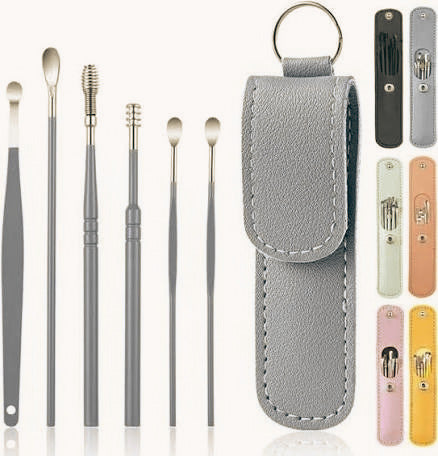 Ear Wax Removal Tool Set – Stainless Steel Ear Pick Kit with Storage Case