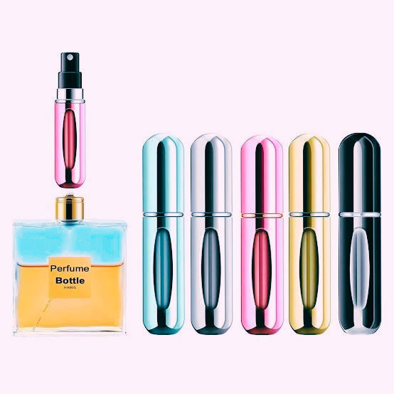 Portable 5ml Refillable Perfume Atomizer Bottle – Travel Mini Spray Pump