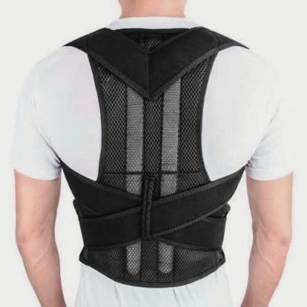 Adjustable Back Posture Corrector Belt – Upper Back & Shoulder Support Brace